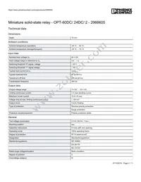 2966605 Datasheet Page 2