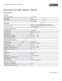 2967167 Datasheet Page 2