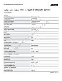 2974299 Datasheet Page 2