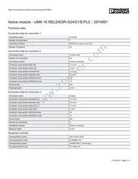 2974891 Datasheet Page 3