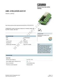 2975722 Datasheet Cover