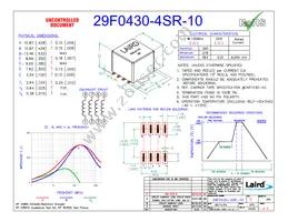 29F0430-4SR-10 Datasheet Cover