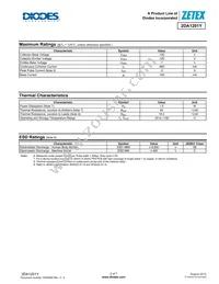 2DA1201Y-7 Datasheet Page 2