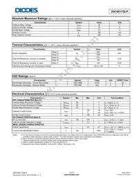 2DC4617QLP-7B Datasheet Page 2