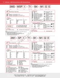 2M1-4P1-T1-B1-M1QE Datasheet Page 3