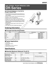 2MDR01-85O1AGH Datasheet Cover