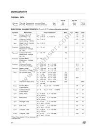 2N2907A Datasheet Page 2