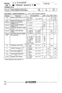 2N3700 Datasheet Page 2