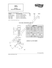2N3810A Datasheet Page 2