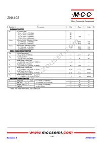 2N4402-AP Datasheet Page 2