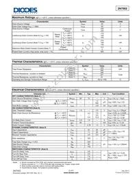 2N7002-7 Datasheet Page 2