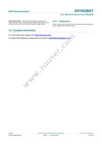 2N7002BKT Datasheet Page 16
