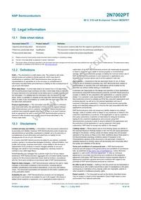 2N7002PT Datasheet Page 15