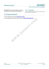 2N7002PT Datasheet Page 16