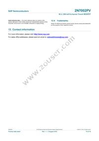 2N7002PV Datasheet Page 16