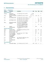 2N7002PW Datasheet Page 6
