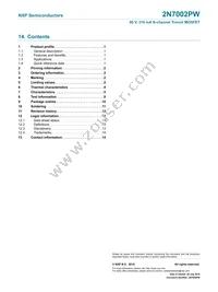 2N7002PW Datasheet Page 16