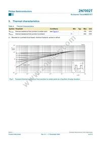 2N7002T Datasheet Page 4