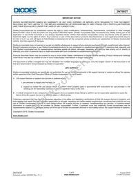 2N7002T-7 Datasheet Page 5