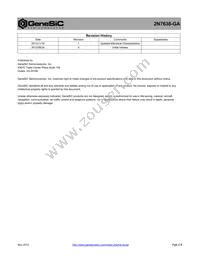 2N7638-GA Datasheet Page 5