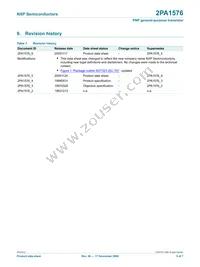 2PA1576R/ZLX Datasheet Page 5