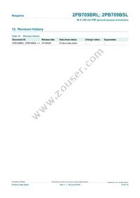 2PB709BRL Datasheet Page 10