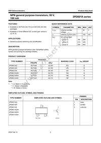 2PD601AS Datasheet Page 3
