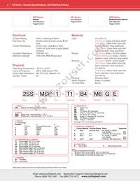 2S1-MSP3-T4-B1-M1QE Datasheet Page 2