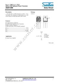 2SA1386 Datasheet Cover