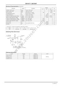 2SA1417S-TD-E Datasheet Page 2
