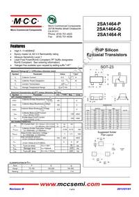 2SA1464-R-AP Datasheet Cover