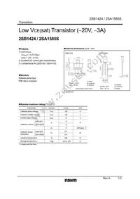 2SA1585STPR Datasheet Cover