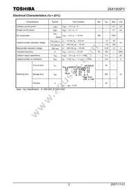 2SA1955FVBTPL3Z Datasheet Page 2