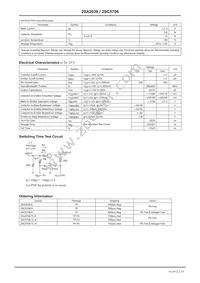 2SA2039-TL-H Datasheet Page 2