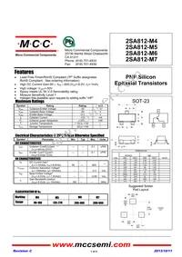 2SA812-M5-AP Datasheet Cover