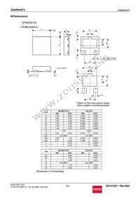 2SAR542F3TR Datasheet Page 6