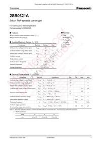 2SB0621ARA Datasheet Cover