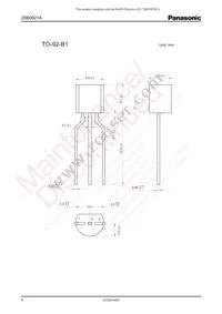 2SB0621ARA Datasheet Page 4