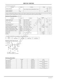 2SB1124T-TD-H Datasheet Page 2