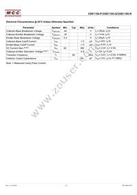 2SB1188-P-TP Datasheet Page 2