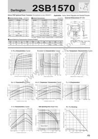 2SB1570 Datasheet Cover