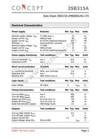 2SB315A-2MBI800U4G-170 Datasheet Page 3