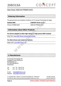 2SB315A-FF800R12KE3 Datasheet Page 6