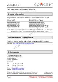 2SB315B-5SND0800M170100 Datasheet Page 6