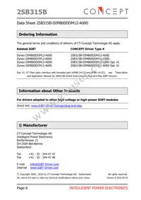 2SB315B-DIM800DDM12-A000 Datasheet Page 6