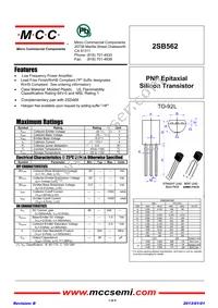 2SB562-C-AP Datasheet Cover