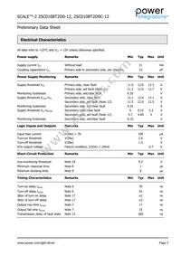 2SC0108T2D0-12 Datasheet Page 3