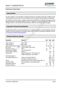 2SC0535T2G0-33 Datasheet Page 2