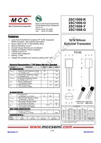 2SC1008-Y-AP Datasheet Cover