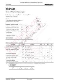 2SC13830S Datasheet Cover